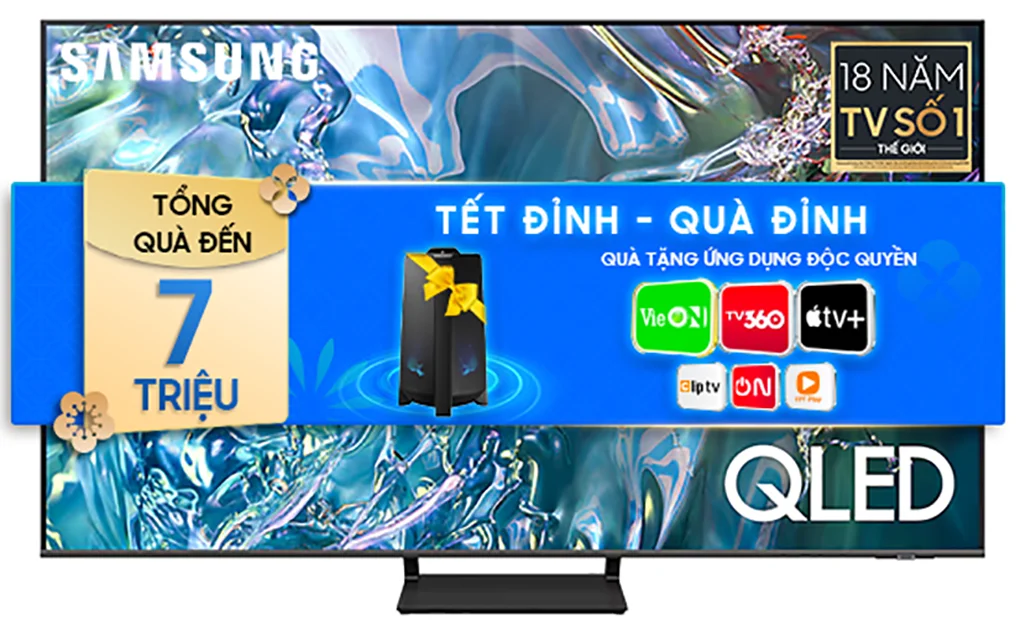 Smart Tivi QLED Samsung 4K 75 Inch QA75Q60D Smart Tivi QLED Samsung 4K 75 Inch QA75Q60D